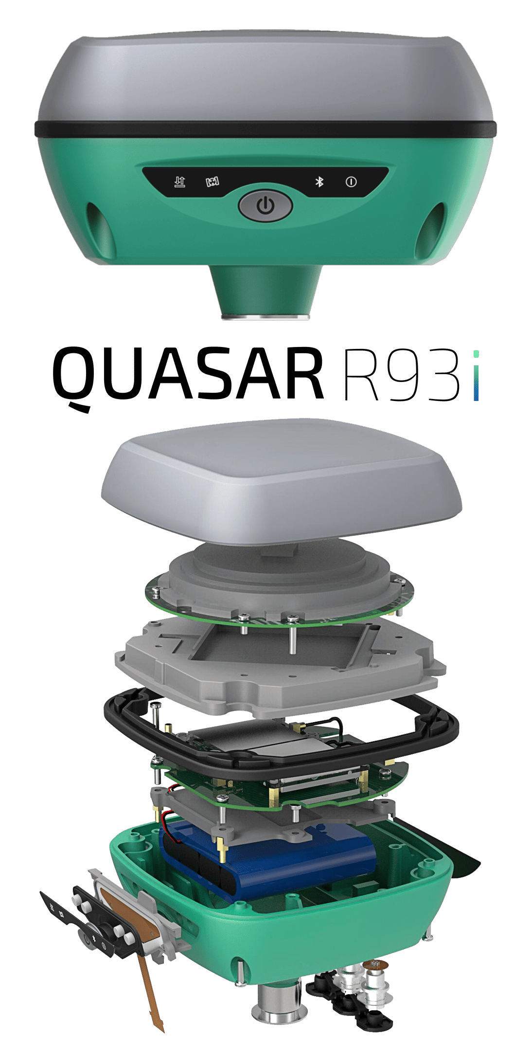 وەرگرێکی فرە فرێکوێنسی RUIDE QUASAR R93i
